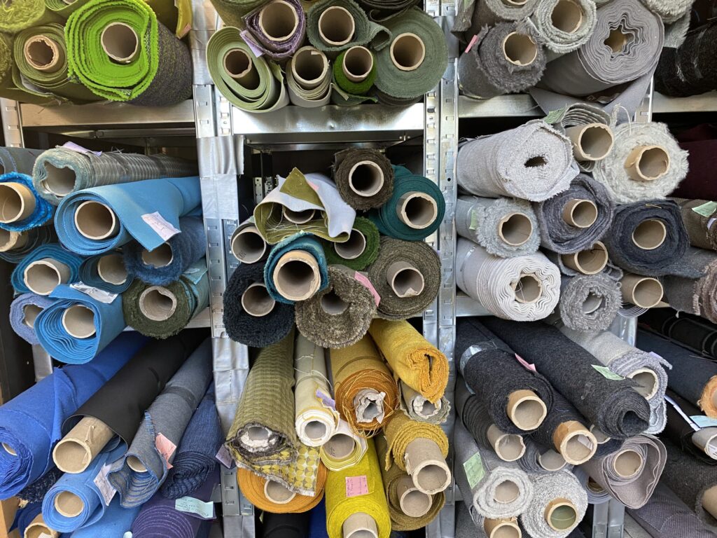 Remaining coupons for designer upholstery fabrics Stof voor Design