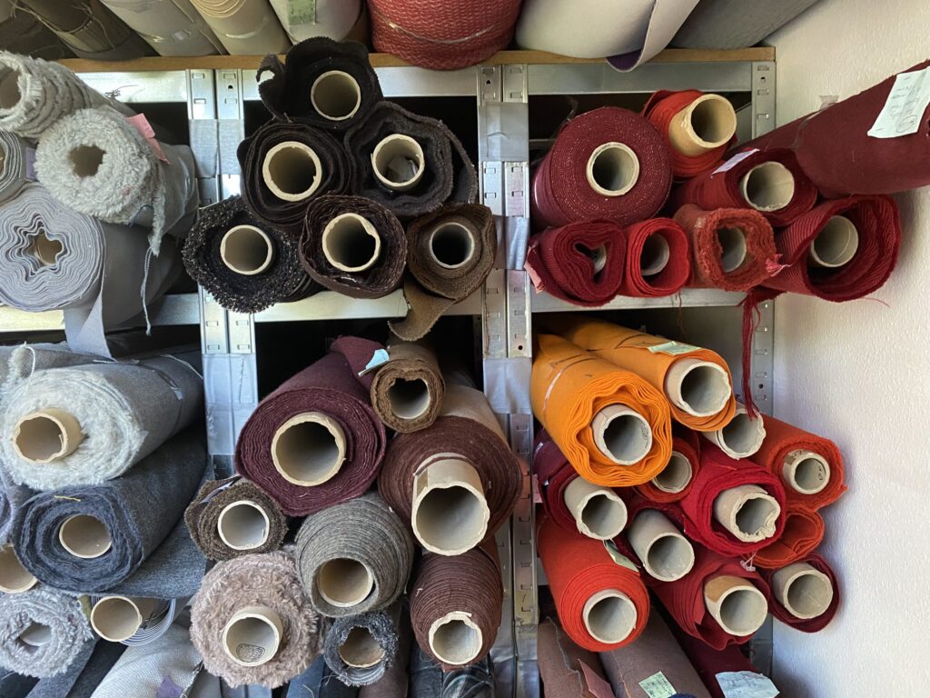 Remnant designer upholstery fabrics Stof voor Design
