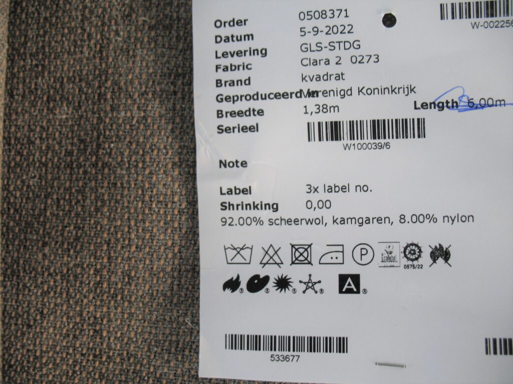 Kvadrat Clara 2 273 grey-brown camel
