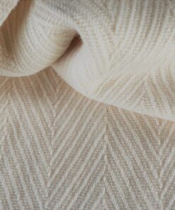 herringbone cream white