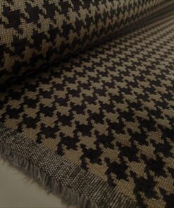 Romo Tremont Ebony black, light brown houndstooth