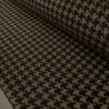 Romo Tremont Ebony black, light brown houndstooth