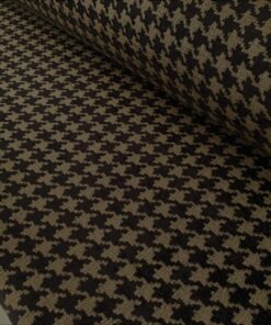 Romo Tremont Ebony black, light brown houndstooth