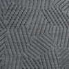 Kvadrat Razzle Dazzle 0156 Carbon grey black