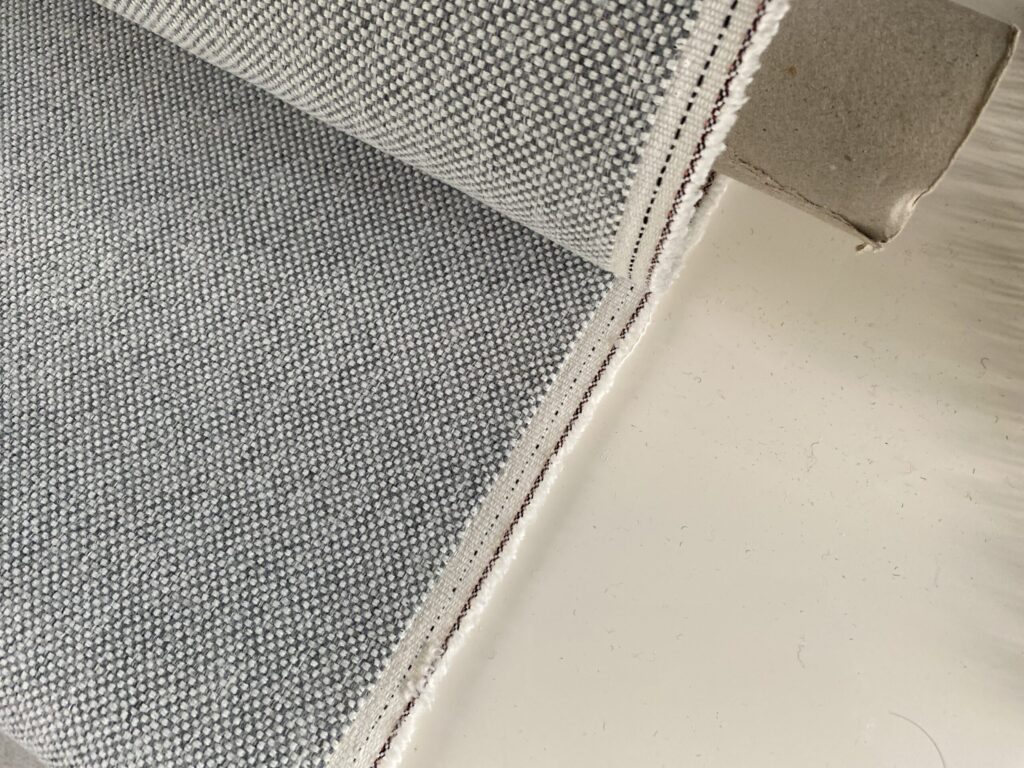 Maharam Mode 002 Intaglio blue-grey cream-white
