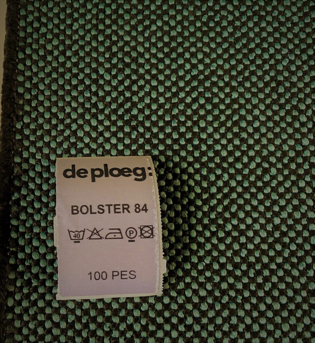 De Ploeg Bolster 84 mint green-blue dark grey