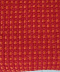 De Ploeg Odda red and orange chequered