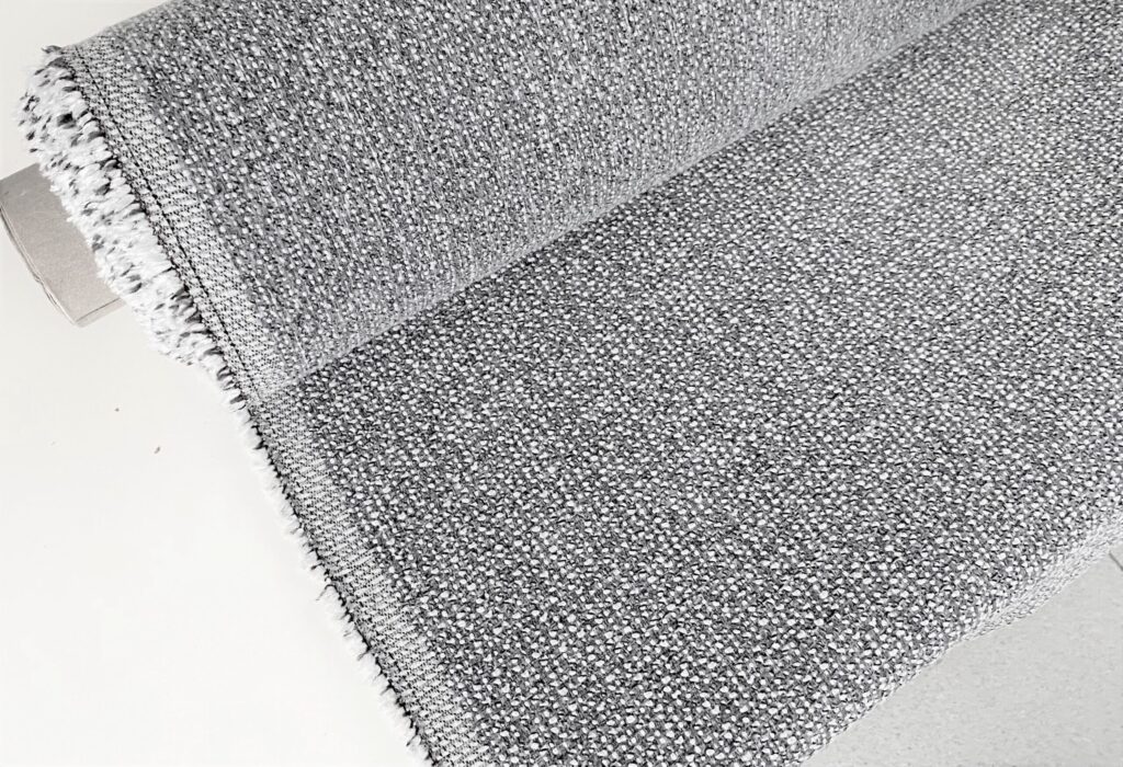 Maharam Mantle 011 Kinetic blue-grey cream-white