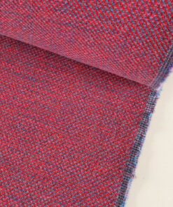 Diagonal woven pattern red