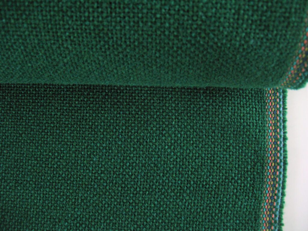 dark green upholstery fabric