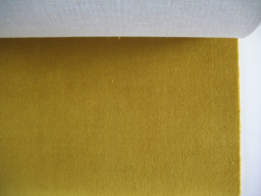 ochre yellow velvet gold