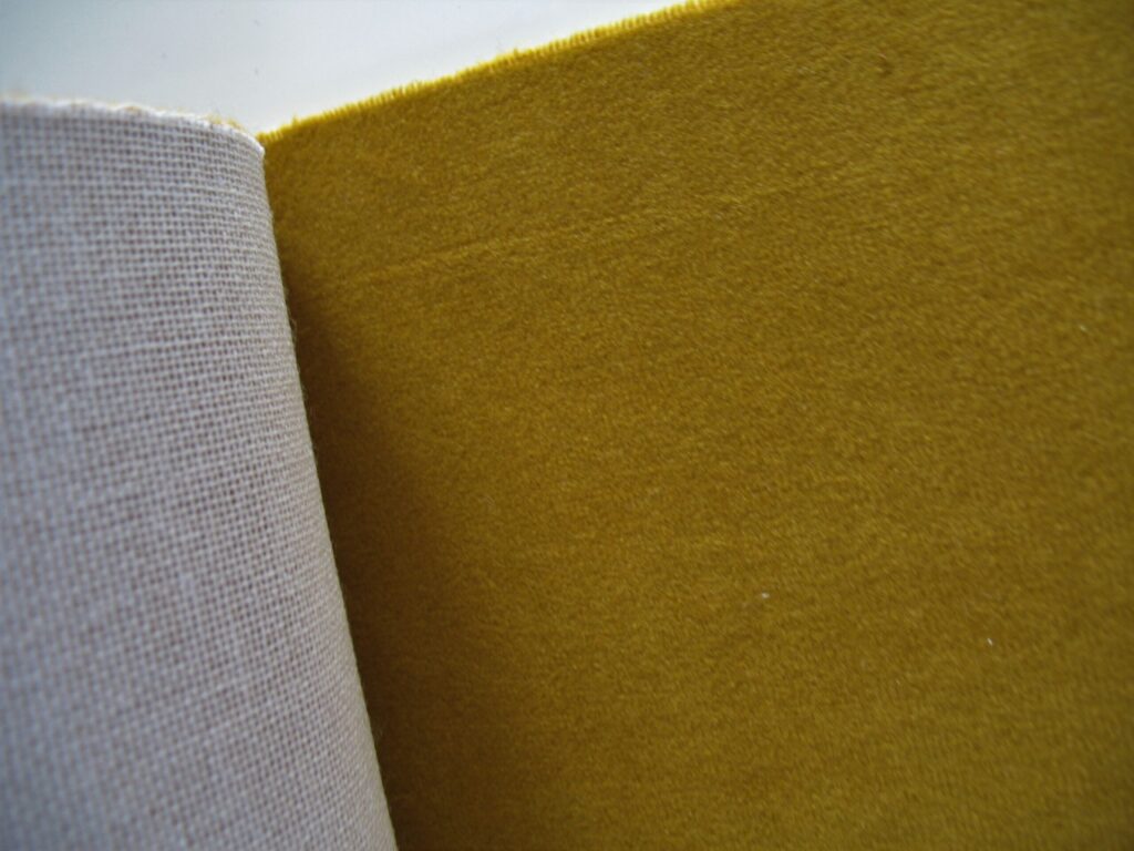 ochre yellow velvet gold