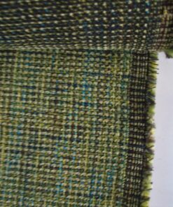 Yellow-green upholstery fabric