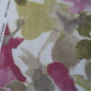 Clarke and Clarke Nerina Raspberry flowers, fuchsia and green