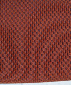 Kvadrat Febrik Plecto 564 rust brown burnt orange blue