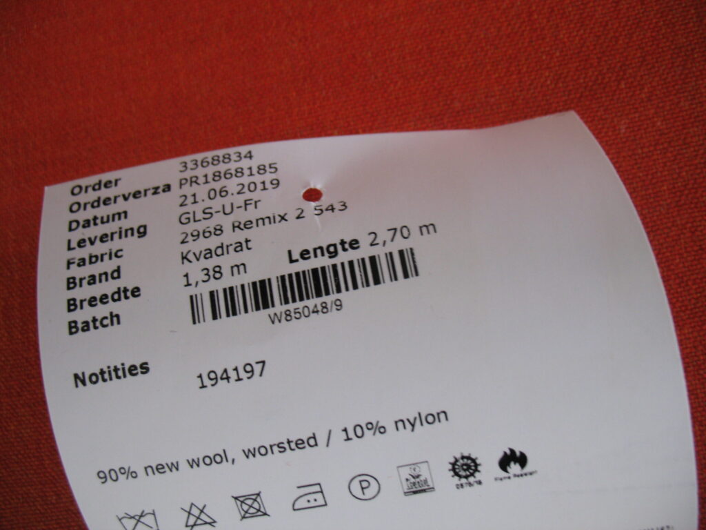 Kvadrat Remix 3 543 orange