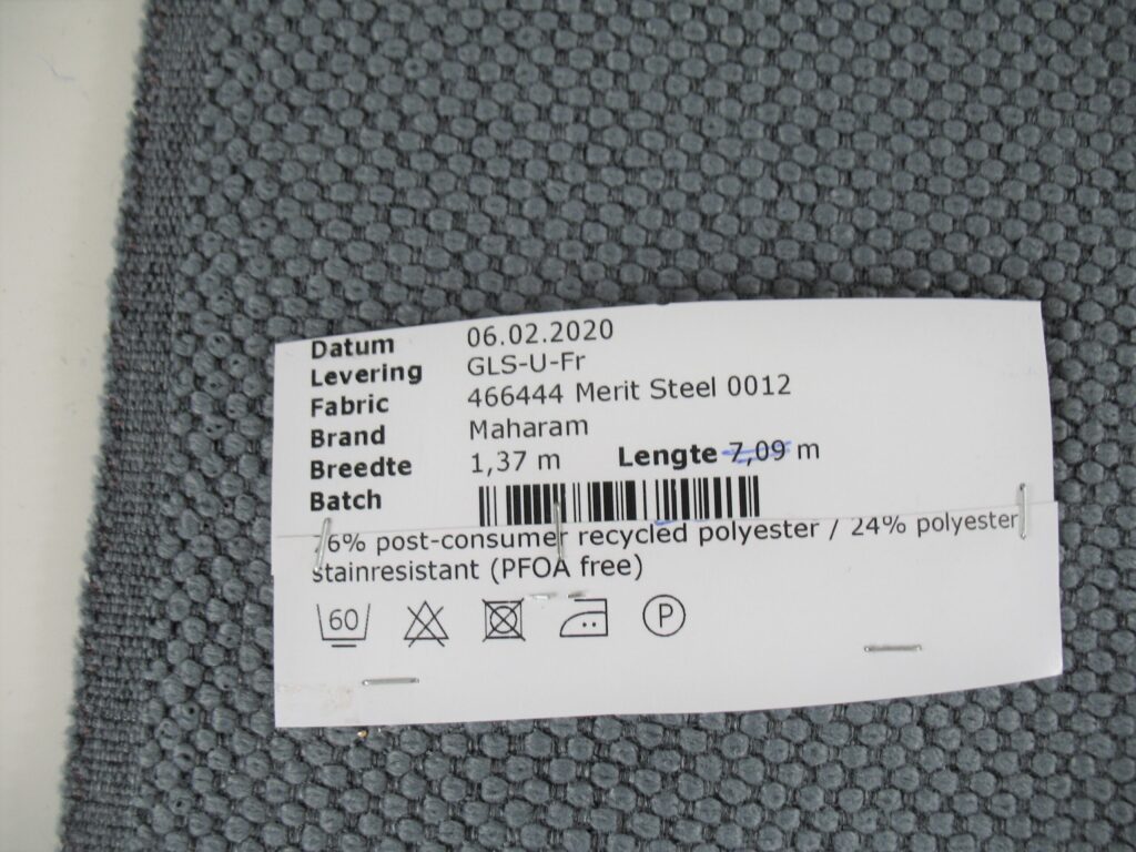 Maharam Merit Steel 0012 steel blue
