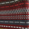 Maharam Point brown-red pattern