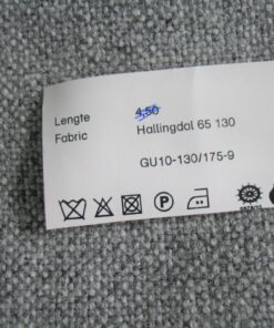 Kvadrat Hallingdal 65 130 grey