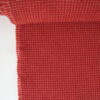 Red orange patterned upholstery fabric