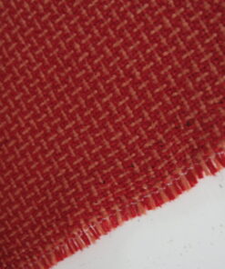 Red orange patterned upholstery fabric