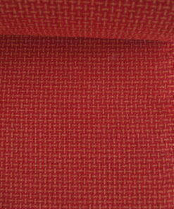 Red orange patterned upholstery fabric