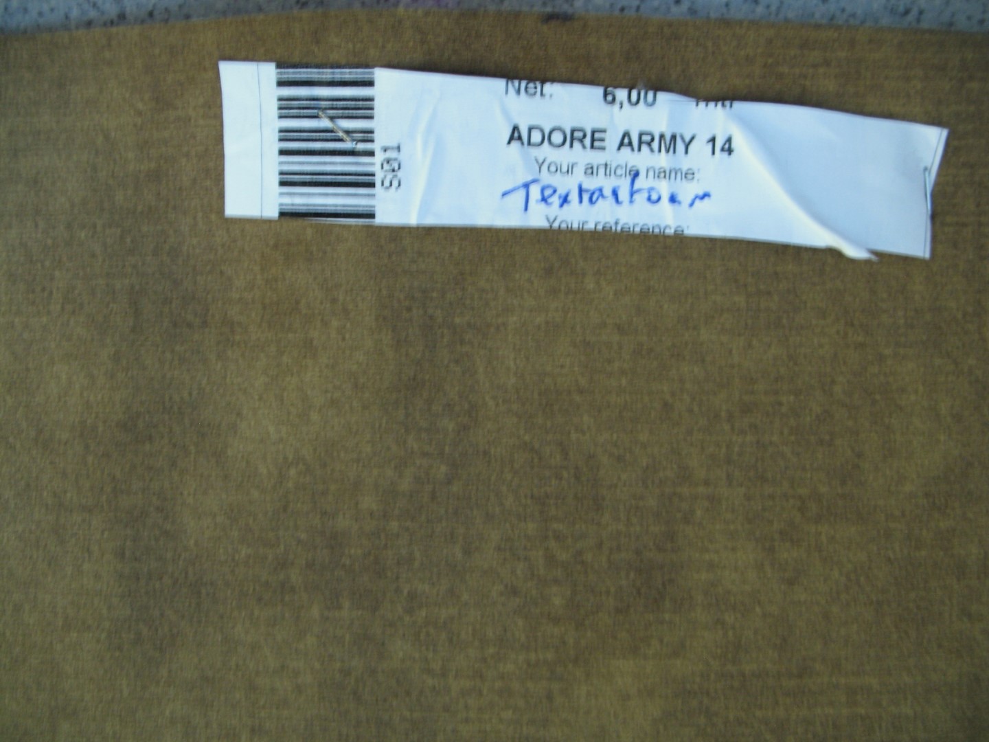 Textaafoam Adore Army 14 olive green