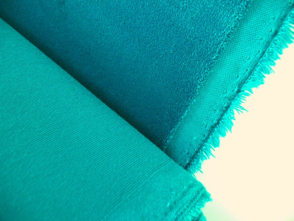 Vescom Ponza velour 702723 blue turquoise