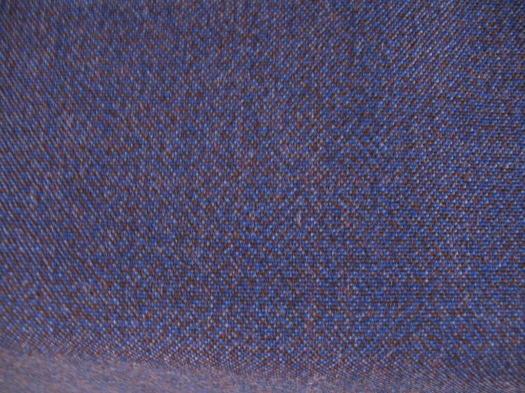Kvadrat Atlas 641 cobalt blue light grey orange-brown