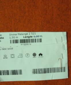 Kvadrat Divina Melange 2 521 orange