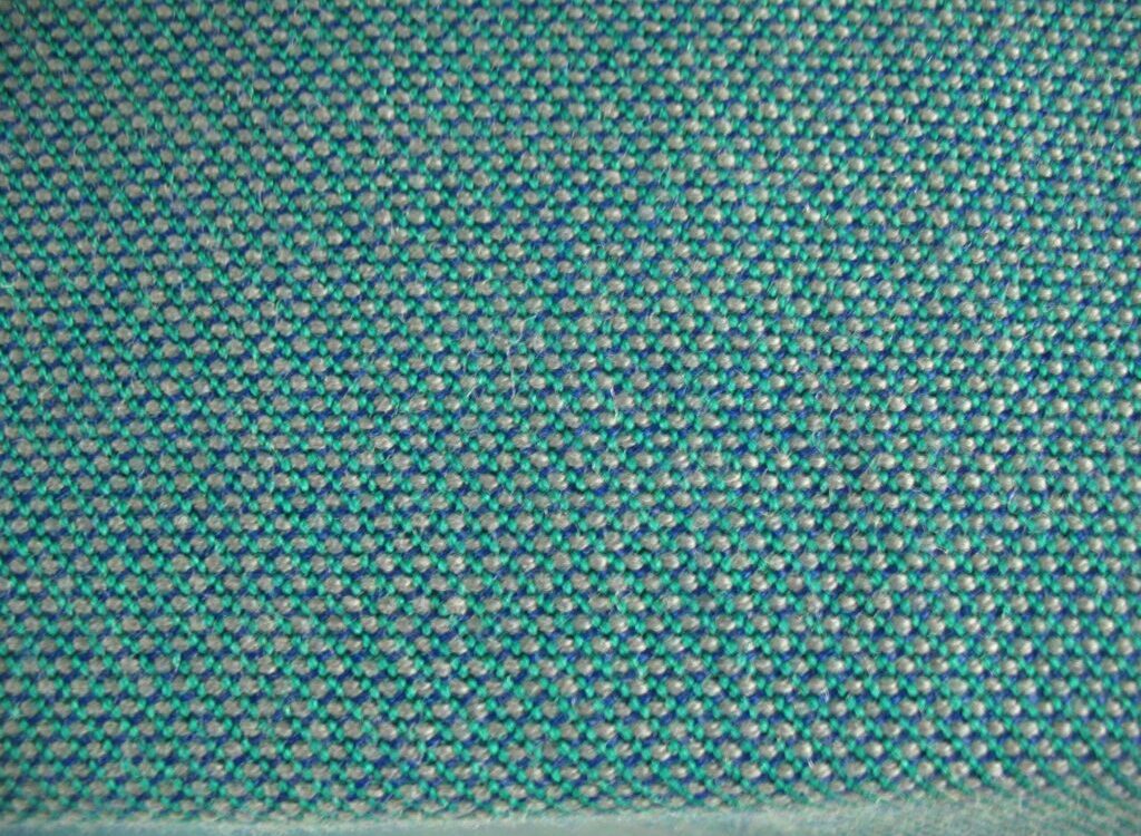 De Ploeg Fezwool green blue grey