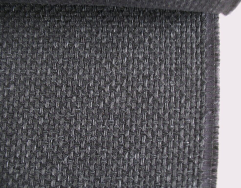 Upholstery fabric anthracite grey