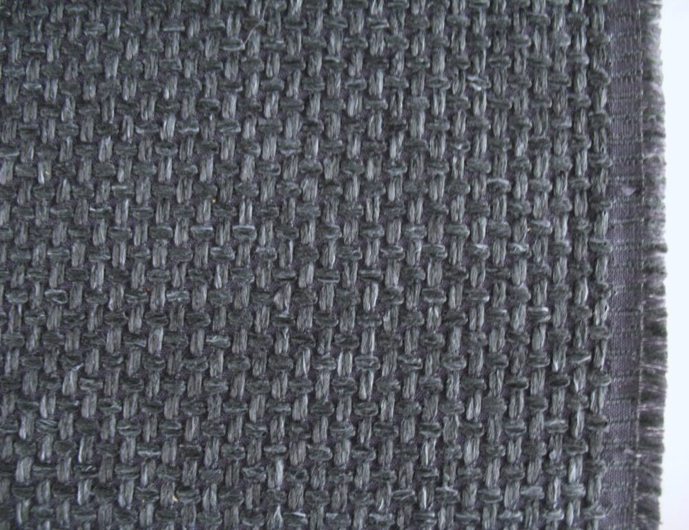Upholstery fabric anthracite grey