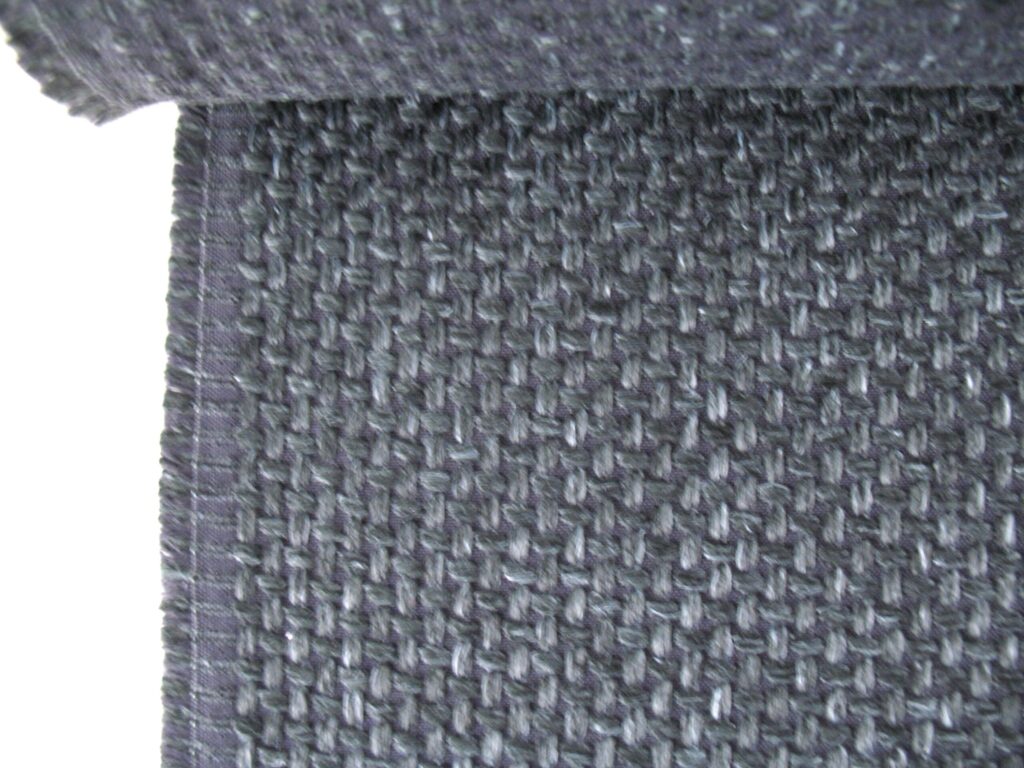 Upholstery fabric anthracite grey