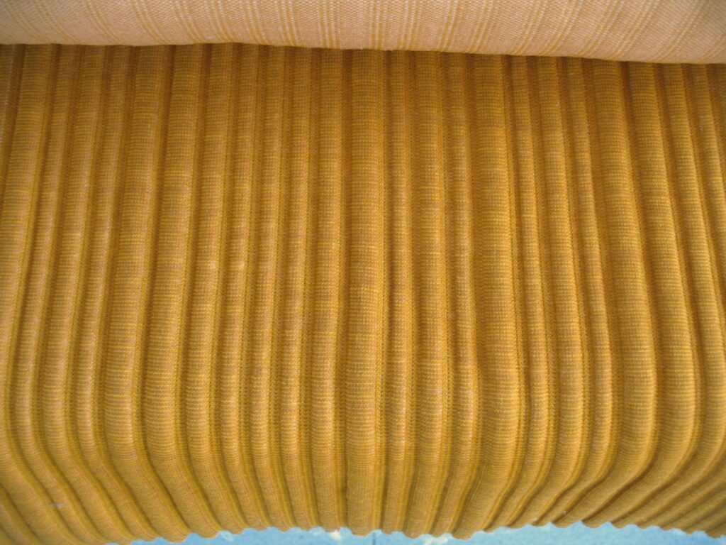 Kvadrat Febrik Husk 0454 Turmeric ochre-yellow orange