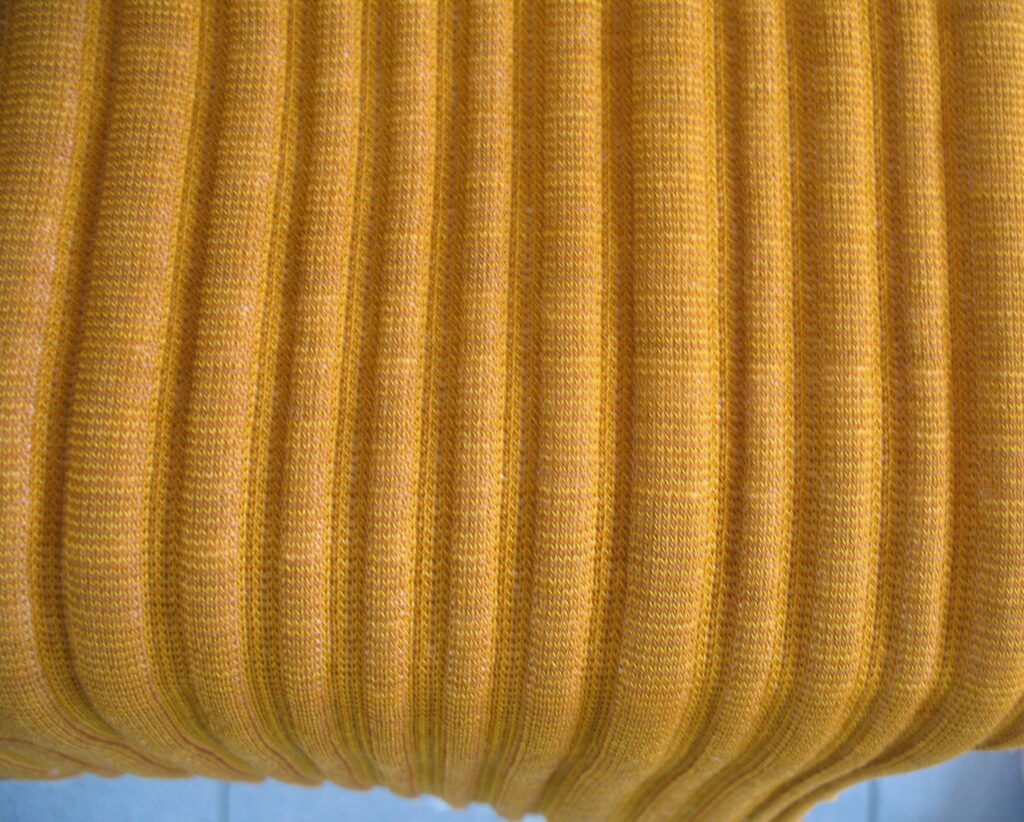 Kvadrat Febrik Husk 0454 Turmeric ochre-yellow orange