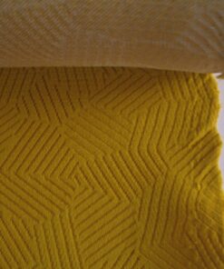 Kvadrat Febrik Razzle Dazzle Honey 0436 ochre yellow