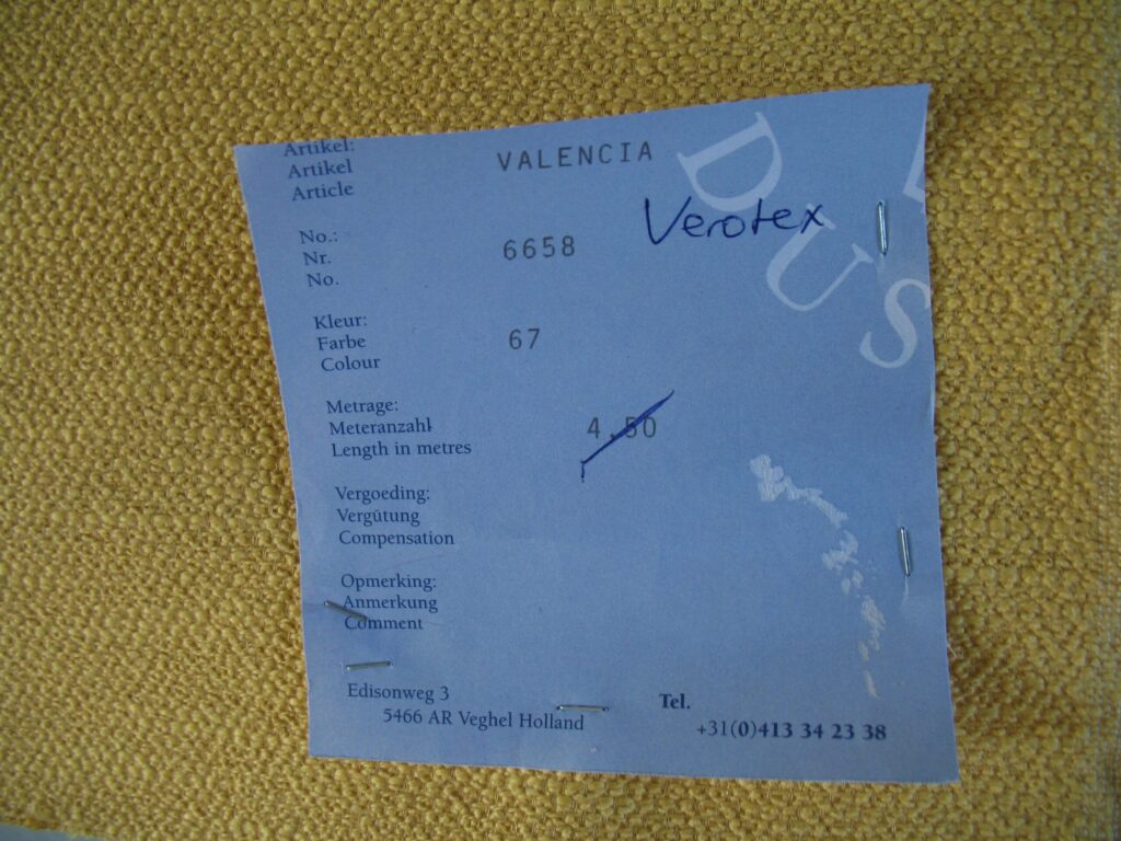 Verotex Valencia 6658 yellow