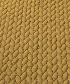 Kvadrat Febrik Big Braid Honey-Walnut ochre yellow brown-grey