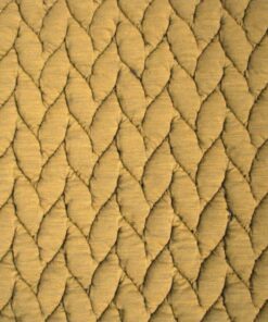 Kvadrat Febrik Big Braid Honey-Walnut ochre yellow brown-grey