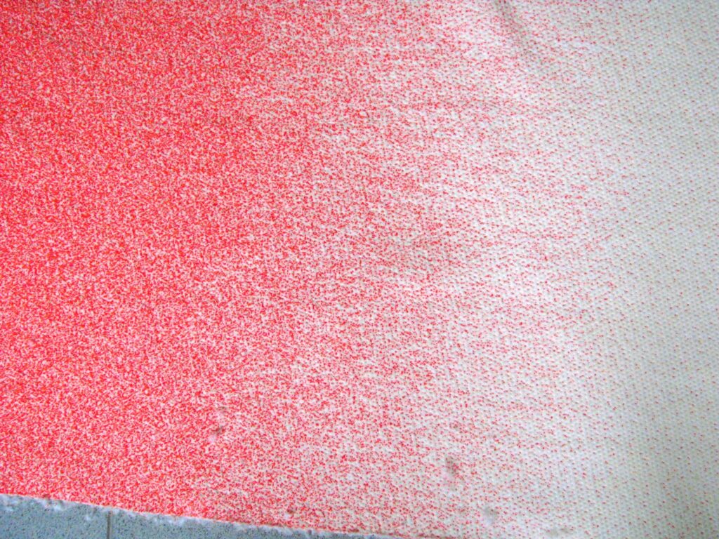 Kvadrat Febrik Blur 1548 White Orange cream white