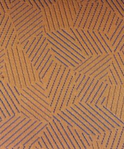 Kvadrat Febrik Razzle Dazzle Ginger 0466 camel orange blue