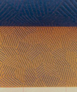 Kvadrat Febrik Razzle Dazzle Ginger 0466 camel orange blue