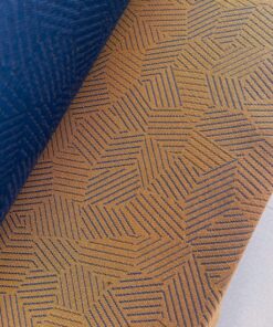 Kvadrat Febrik Razzle Dazzle Ginger 0466 camel orange blue
