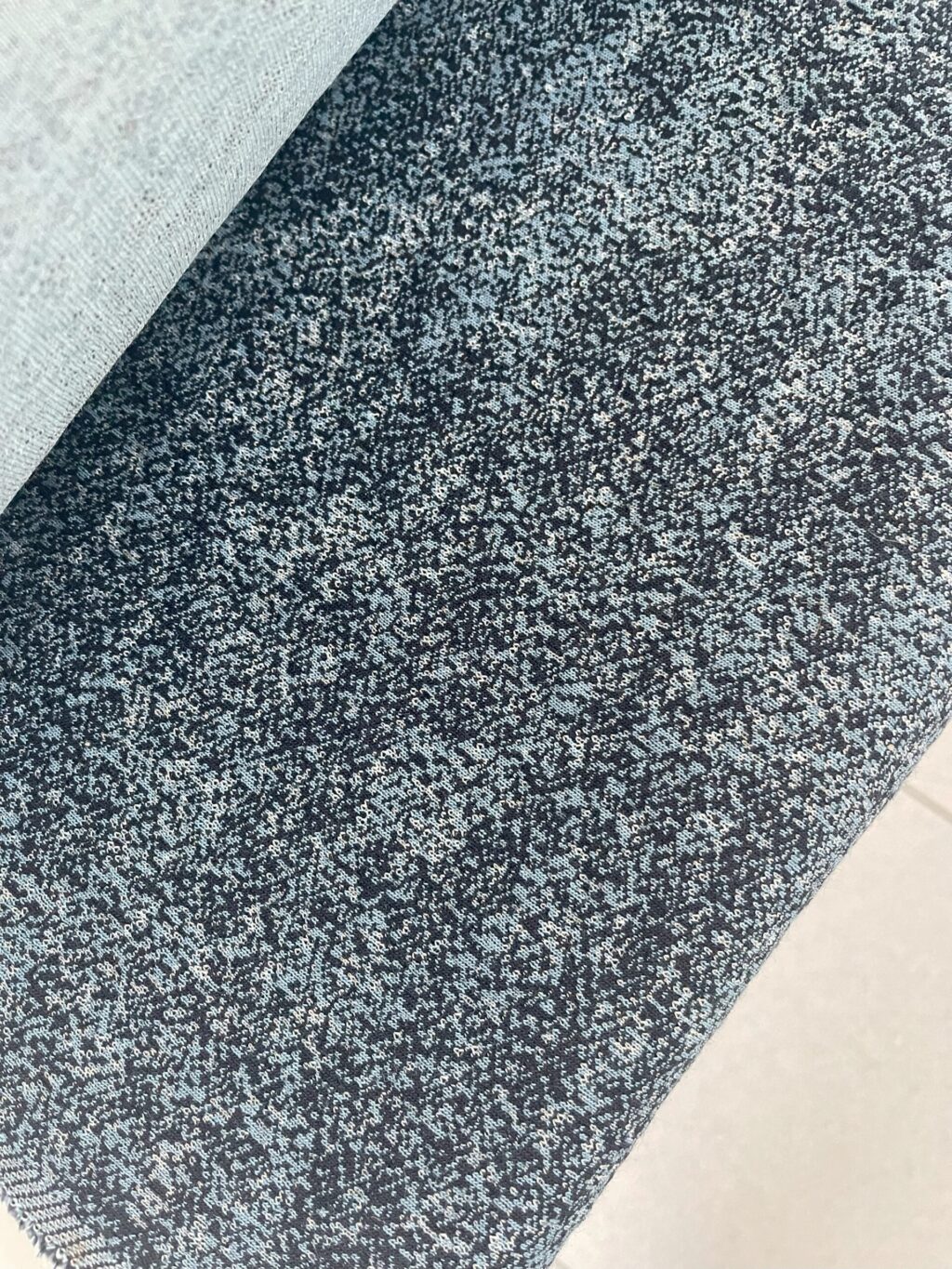 Kvadrat Febrik Arda Taiga 771 shades of blue