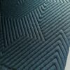 Kvadrat Febrik Mizmaze Sage blue, petrol blue