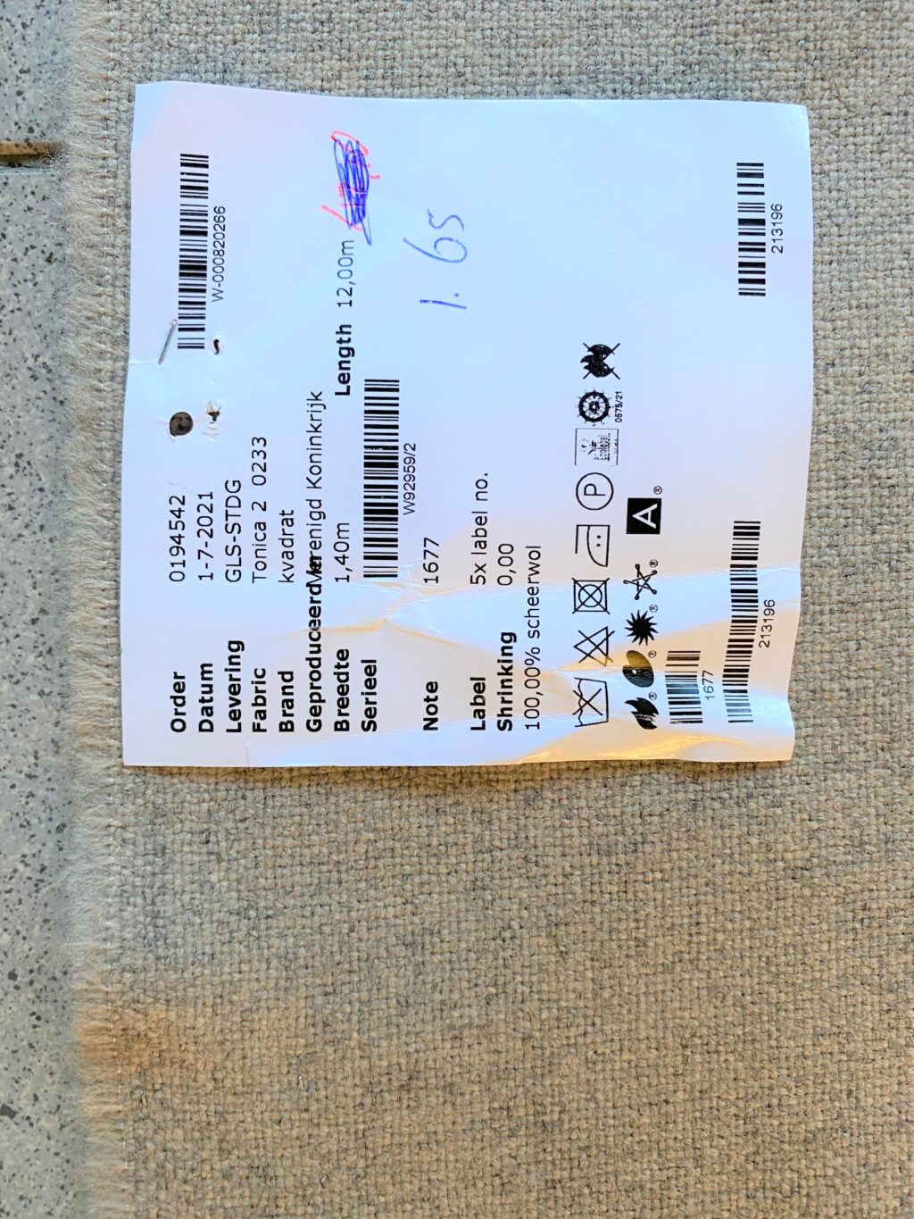 Kvadrat Tonica 2 233 beige grey