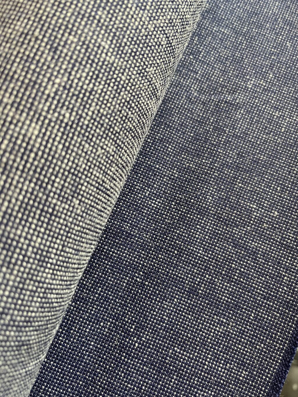 Kvadrat Umami blue, cream and white