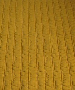 Kvadrat Febrik Tassel Turmeric ochre-yellow orange