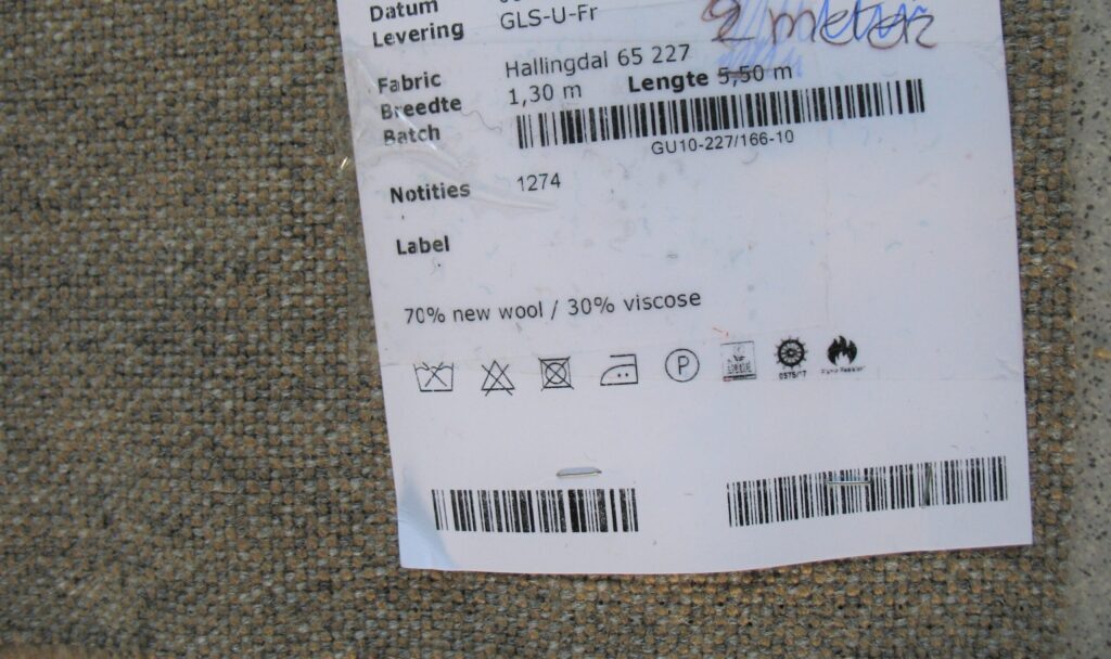Kvadrat Hallingdal 65 227 beige grey